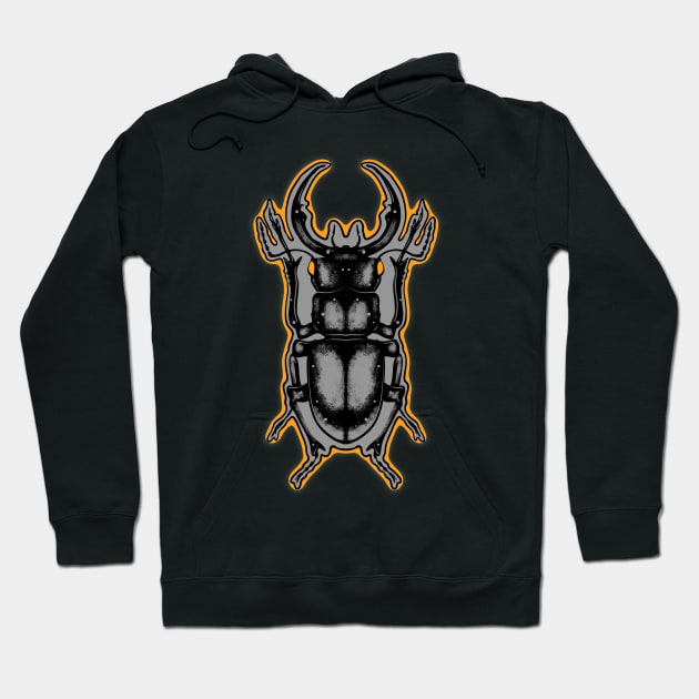 Beetle Hoodie by phsycartwork